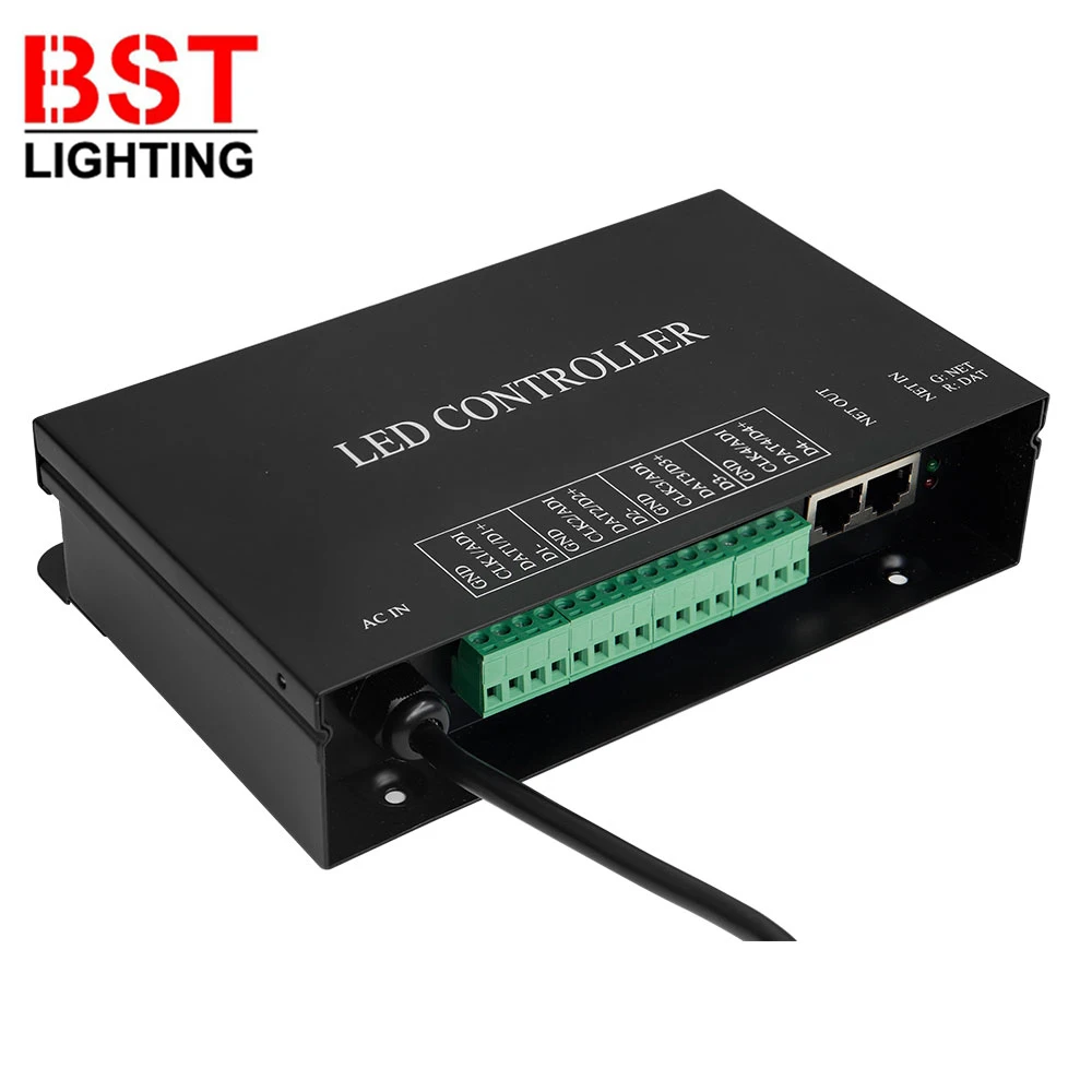 H801RC H802RA H803TC WS2812B WS2815 Светодиодная лента RGB Artnet Eternet-SPI Пиксельный контроллер WS2811