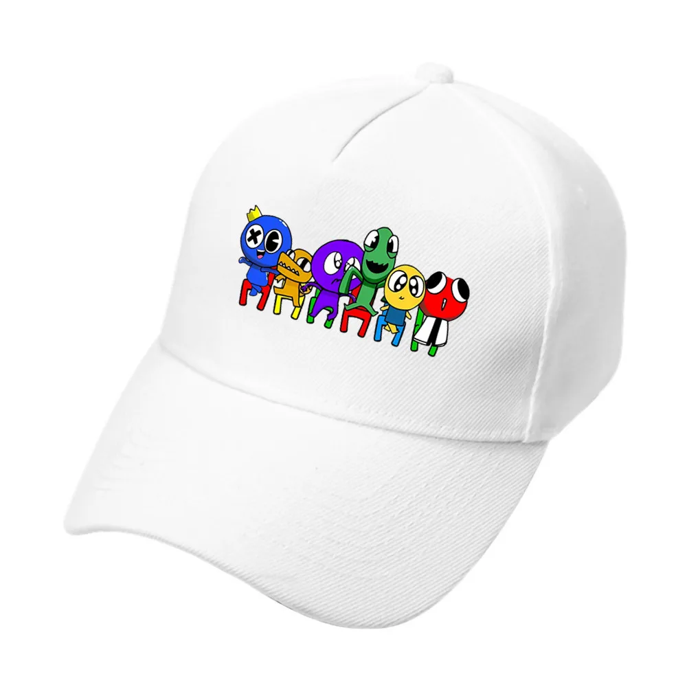 Rainbow FriendsRainbow Friends Baseball Capoutdoor Sports Casual Casual Duck Tongue Cap Adjustable Children's Gifts enlarge