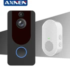 Видеодомофон EKEN V7 HD, 1080P, Wi-Fi, беспроводная, с функцией ночной съемки