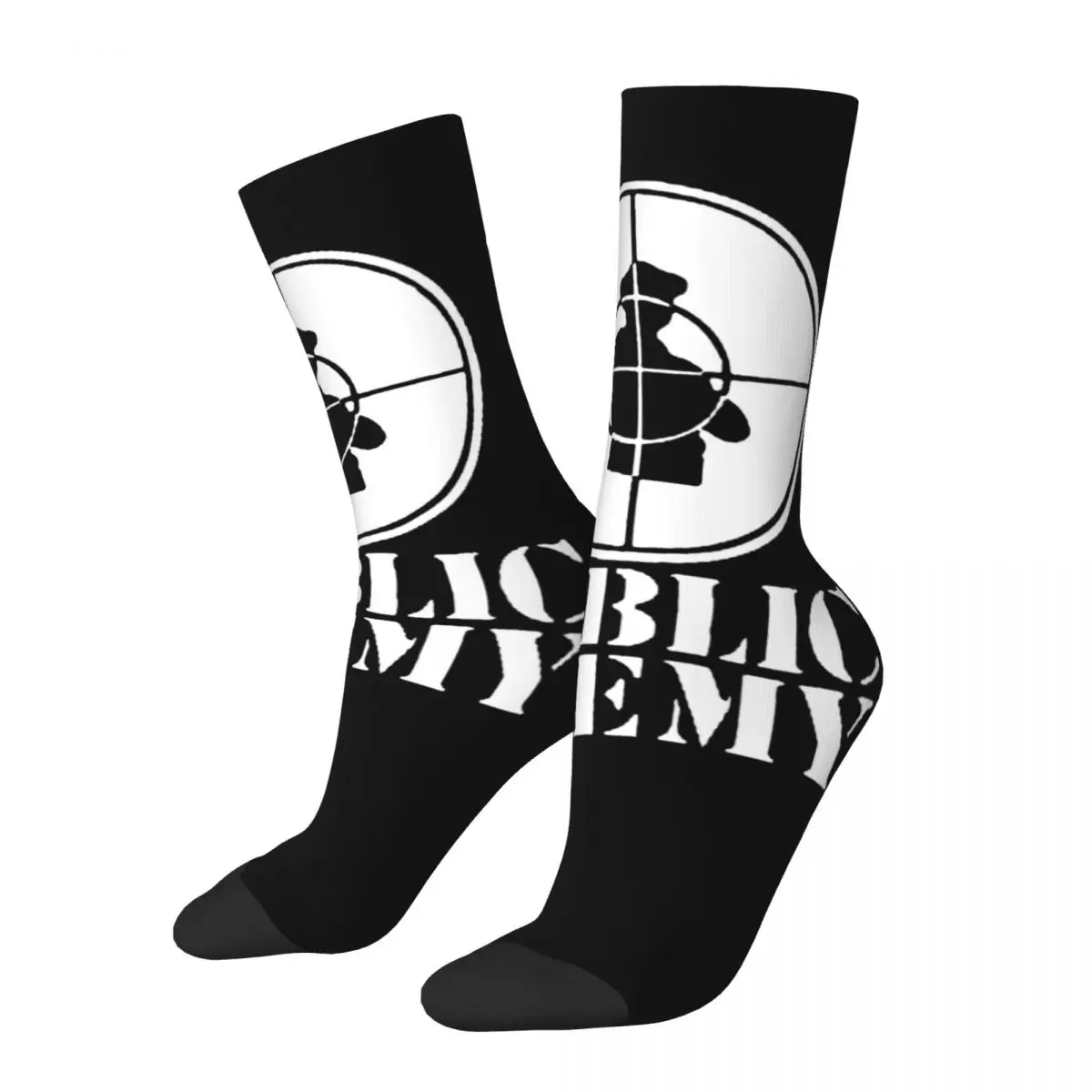 

Public Enemy Public Enemy(2) R199 Stocking Creative The Best Buy Color contrast Funny Novelty Elastic Socks