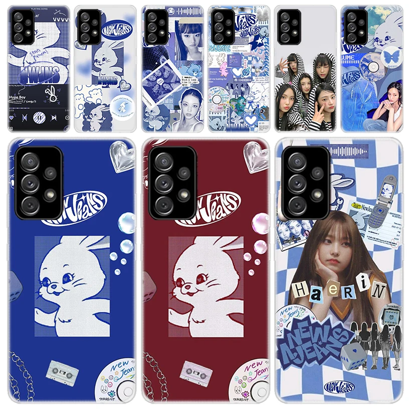 Kpop Transparent Soft Phone Case For Samsung Galaxy A51 A50 A41 A31 A21s A11 A40 A30 A20e A10 A6 A7 A8 + A9 Capa