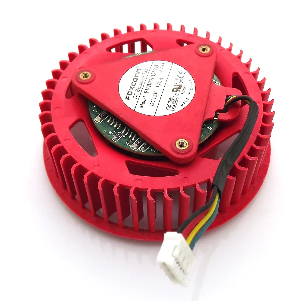 Бесплатная доставка PVB070G12H 12 В 1 00 А для ATI HD4870 HD4890 HD5850 HD5870 HD5890 кулер видеокарты