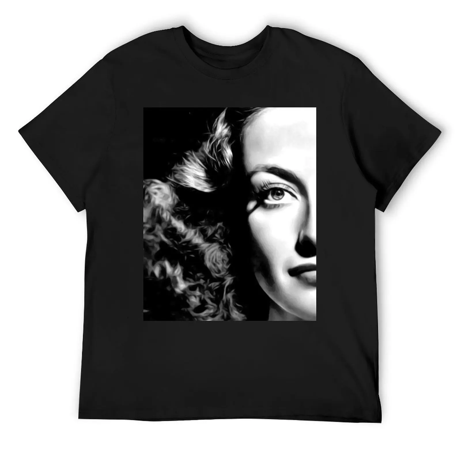 Портрет Джоан Кроуфорда знаменитая американская актриса в Голливуде футболке