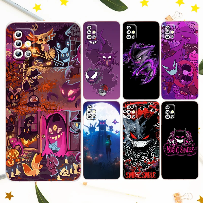 

Pokemon Ghost Gengar For Samsung A53 A73 A72 A51 A41 A70 A50 A40 A30 S A20 A20E A10 A01 A8 A7 A6 A5 Transparent Phone Case