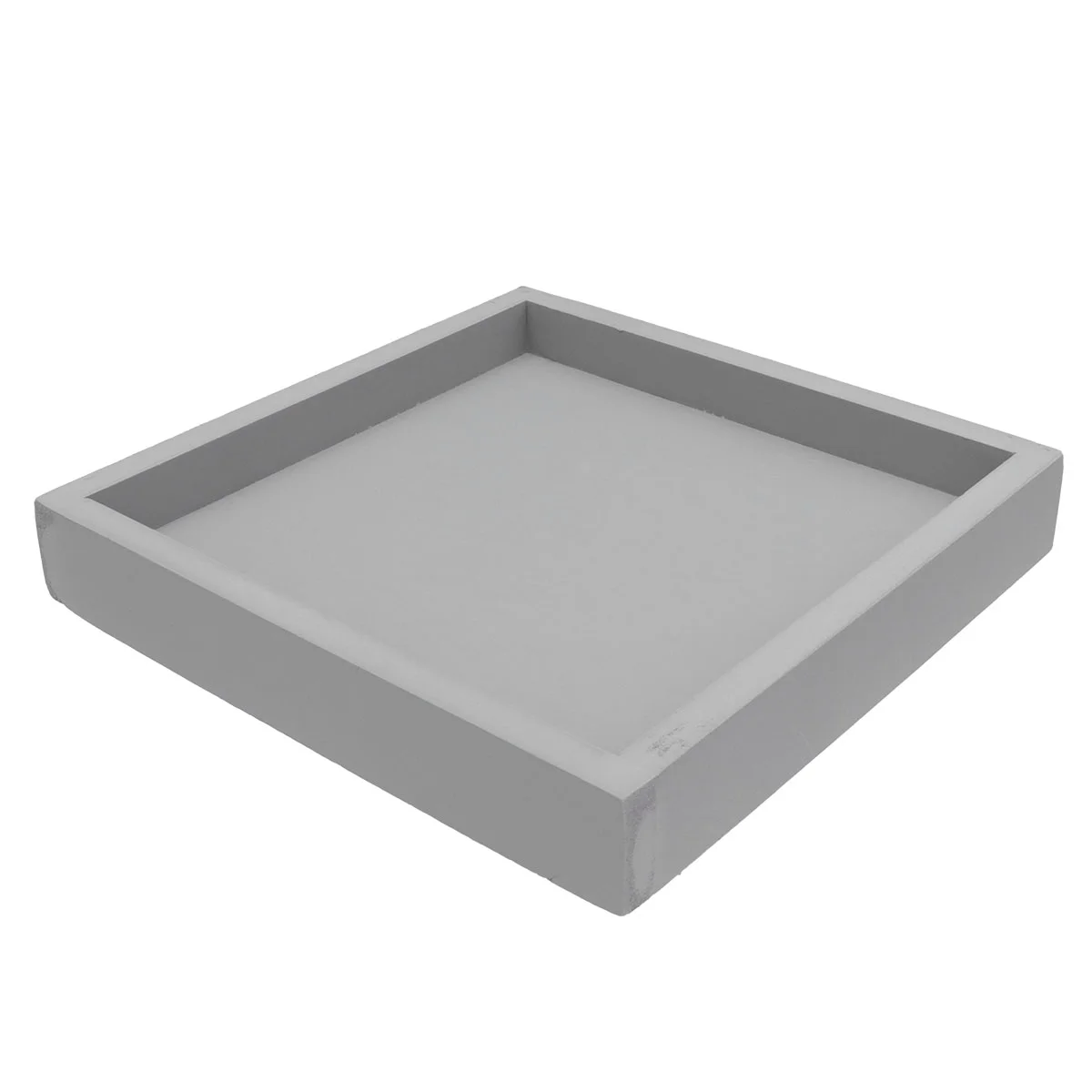 

Square Imitation Cement Planter Tray Plastic Plants Ceramic Flower Pots Outdoor