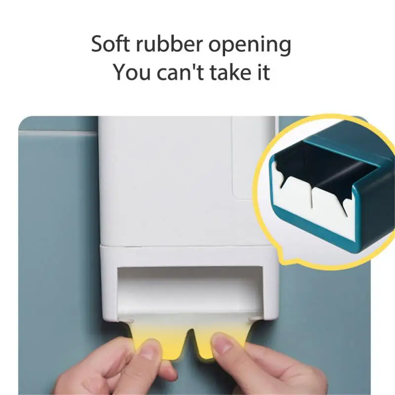 

Wall-mount Garbage Bag Storage Box Removable Creative Kitchen Large-capacity Plastic Bag Collector Punch Free Kitchen Organizer