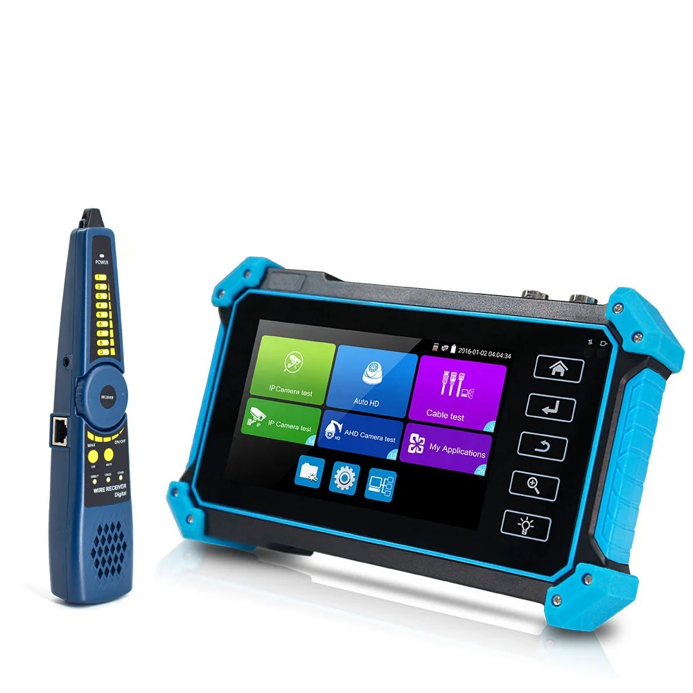 

CCTV Tester IP camera AHD CVI TVI SDI 4k HD VGA Cable tracker IPC tester CCTV poe portable monitor CVBS camera cable testing