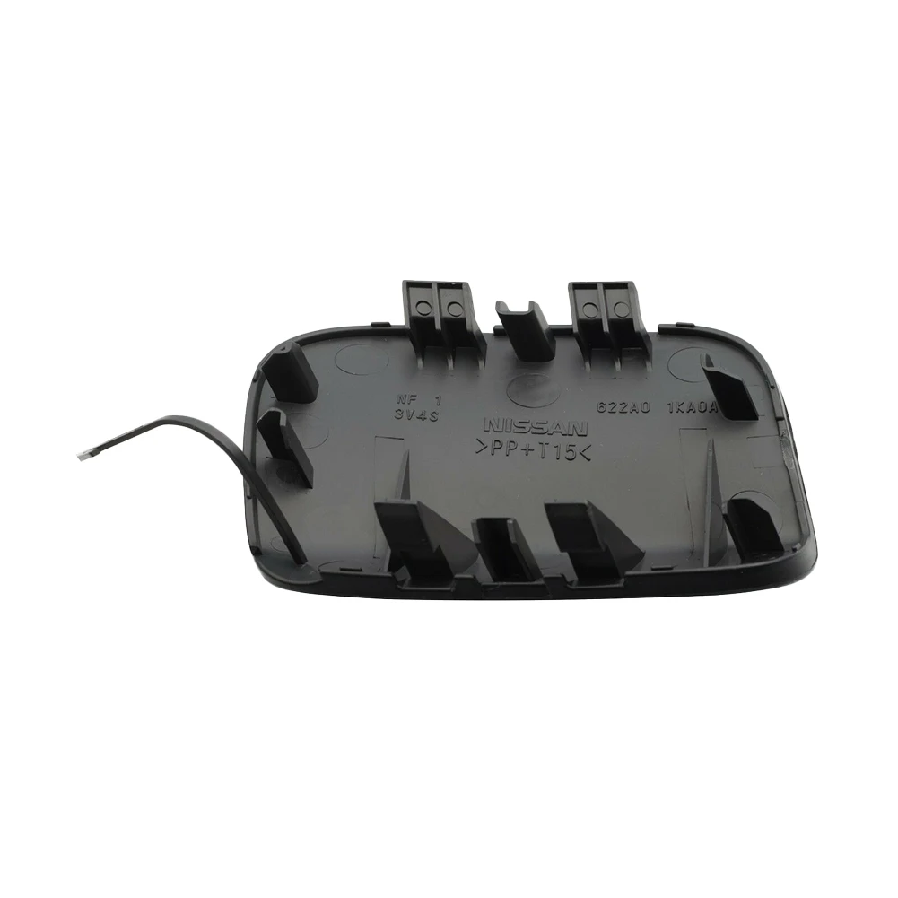 

1pc Front Bumper Tow Hook Eye Cap Cover For Nissan Juke 11-14 622A0-1KA0A Plastic Replacement Car Exterior Accessory