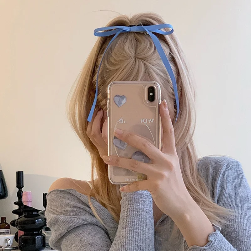 

2 шт., заколки-крабы для волос, с цветным бантом