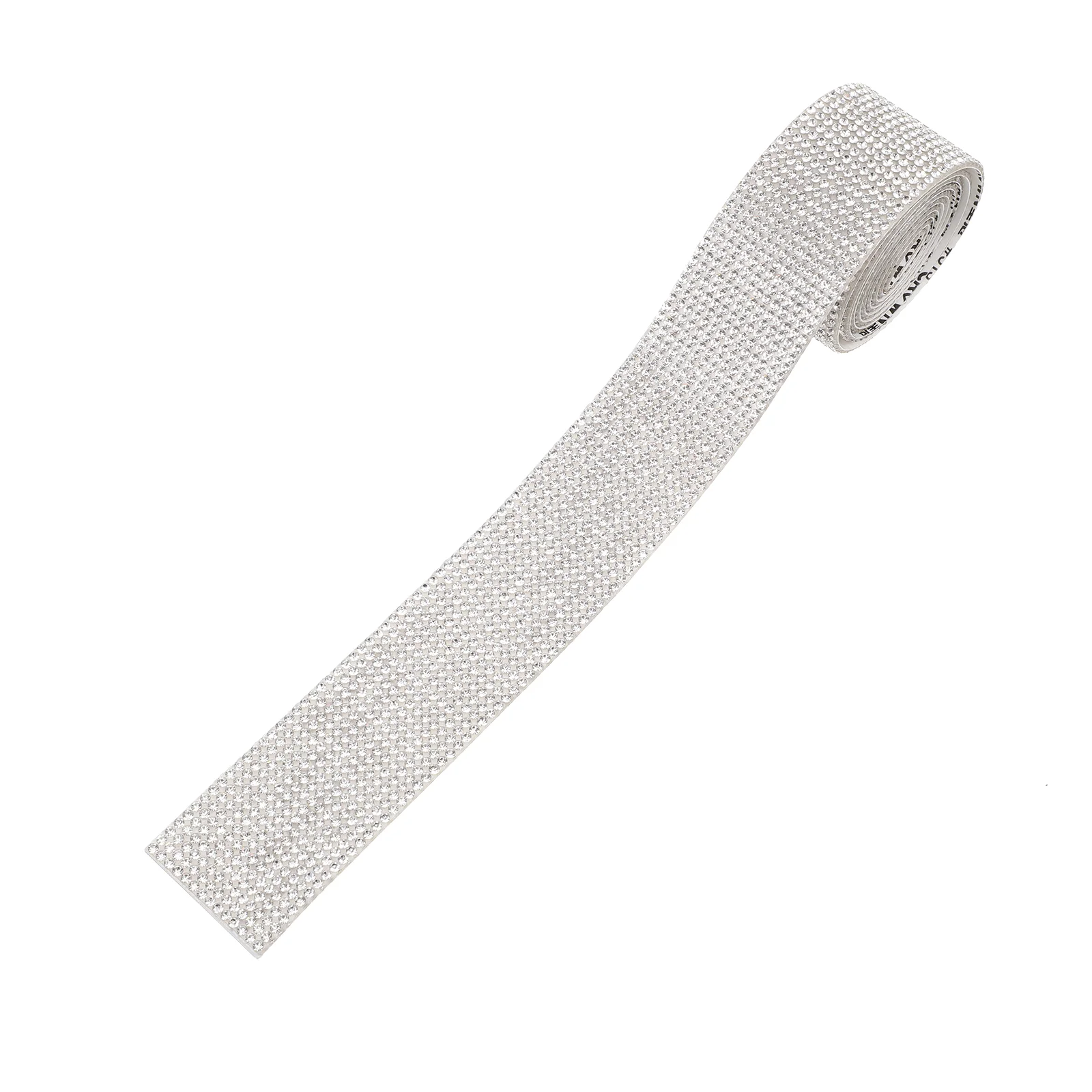 

3 Rolls DIY Rhinestone Ribbons DIY Clothes Diamond Ribbon Self-adhesive Diamond Ribbon