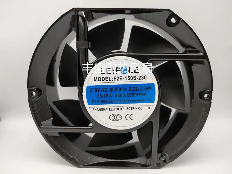 

Shanghai Leipu Electric F2E-150S-230 F2E-150B-230 220V cabinet 17251 cooling fan