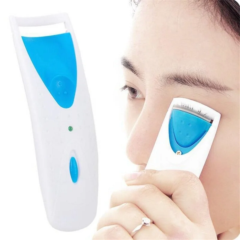 

Sdatter Tweezer Electric Heated Eyelash Curler Long Lasting Eye Lash Perm Heated Eyelashes Clip Recourbe Automatic Cosmetic Make