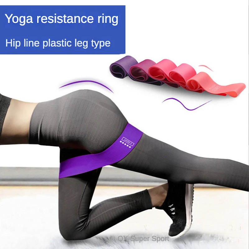 

Yoga Sport Resistance Bands Fitness Elastic Resistance Bands Home training Stretching Pilates Crossfit Workout Gym Equipment