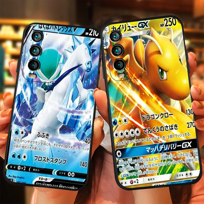 

Pokémon Flash Card Phone Cases For Xiaomi Redmi Note 10 10S 10 Pro POCO F3 GT X3 GT M3 Pro X3 NFC Back Cover Carcasa Soft TPU