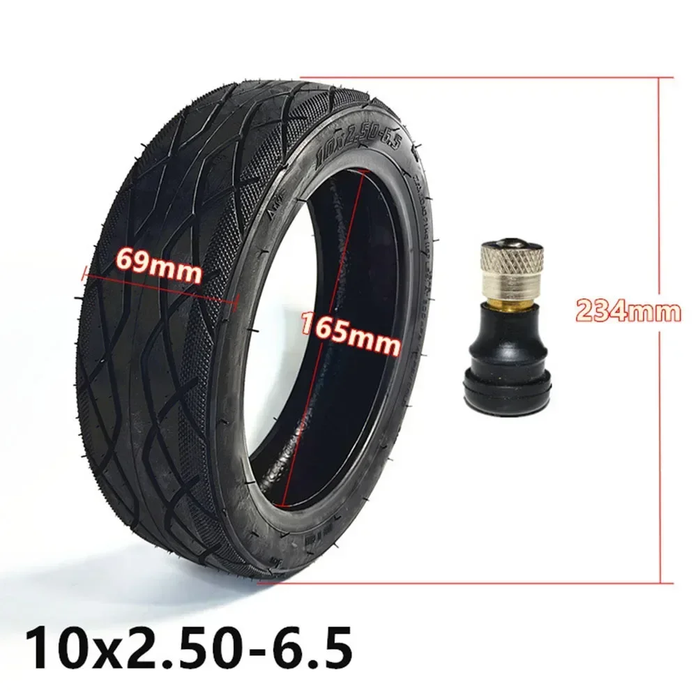 10-дюймовая бескамерная шина 10x2 50-6 5 для электрического скутера Ninebot Max G30 60/70-6