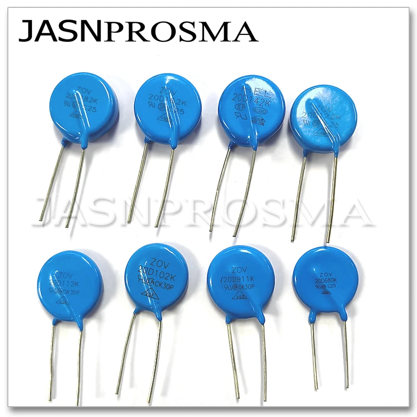 Варистор JASNPROSMA 20D151K 20D331K 20D391K 250 шт. 150 в 330 390 151 331 391 | Электроника