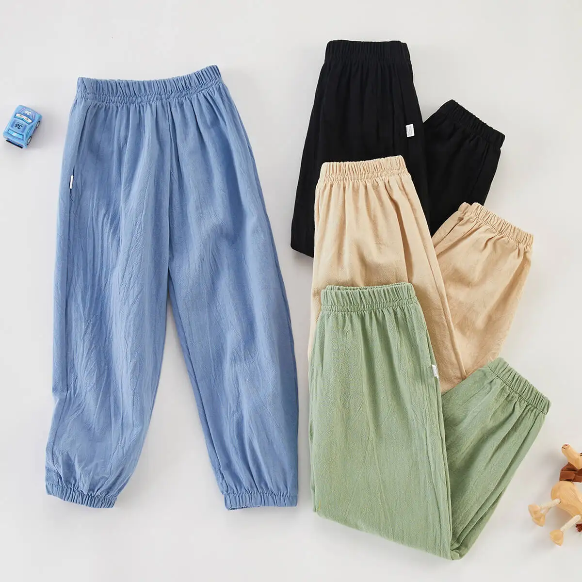 

Children Pants Boys Girls Anti-mosquito Pants Kids Summer Thin Bloomers 18 Months-7Years Baby Casual Pajama Pants Trousers