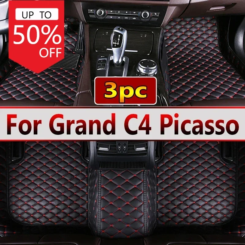 Автомобильные коврики для Citroen Grand C4 Picasso SpaceTourer 7 сидений 2014 ~ 2020 нескользящий