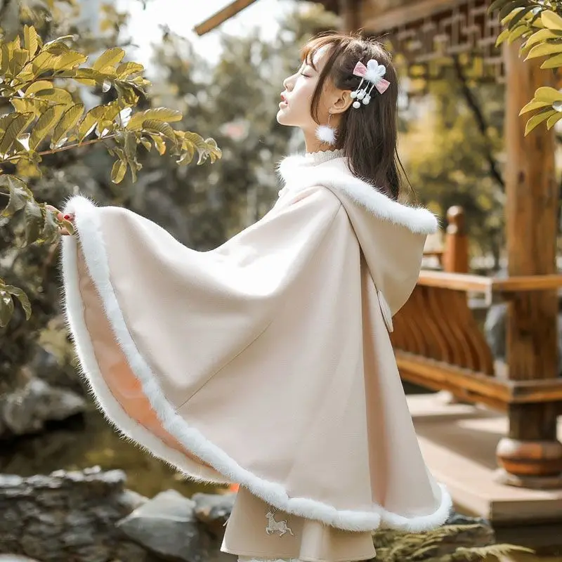 

Новинка осени 2022, светильник Роскошная модная утепленная накидка, теплая куртка, универсальная бутиковая одежда в простом стиле