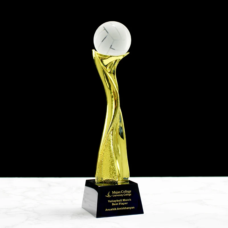 Trophy Sports Event Awards For Volleyball Football Golf Basketball Champion Souvenir Statue