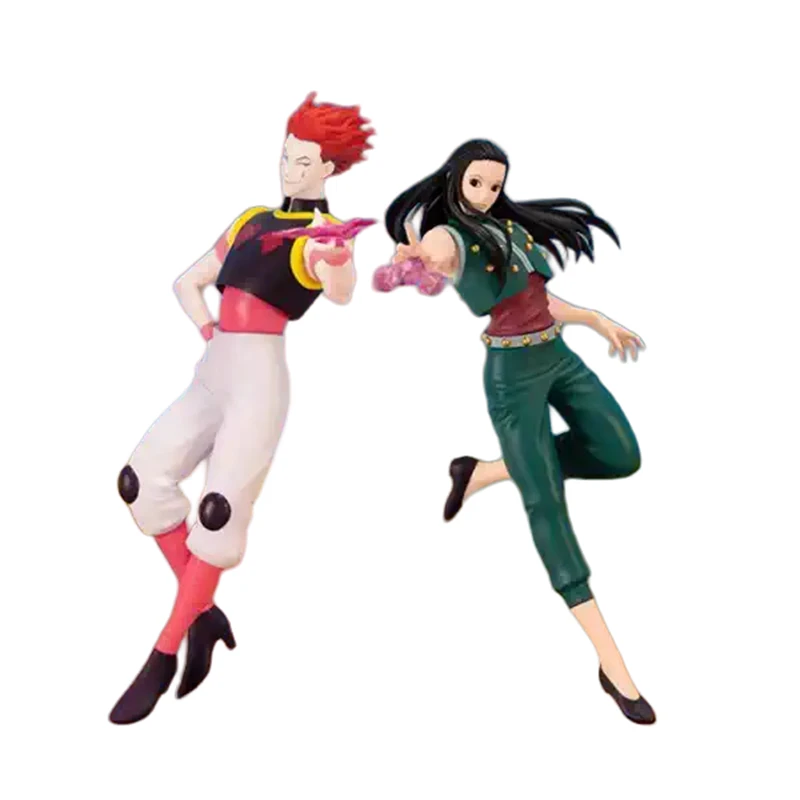 Фото Подлинная Bandai VIBRATION STARS HUNTERxHUNTER Killua Hisoka Kurapika, аниме-фигурки, модель, коллекционные игрушки, подарок для детей №3