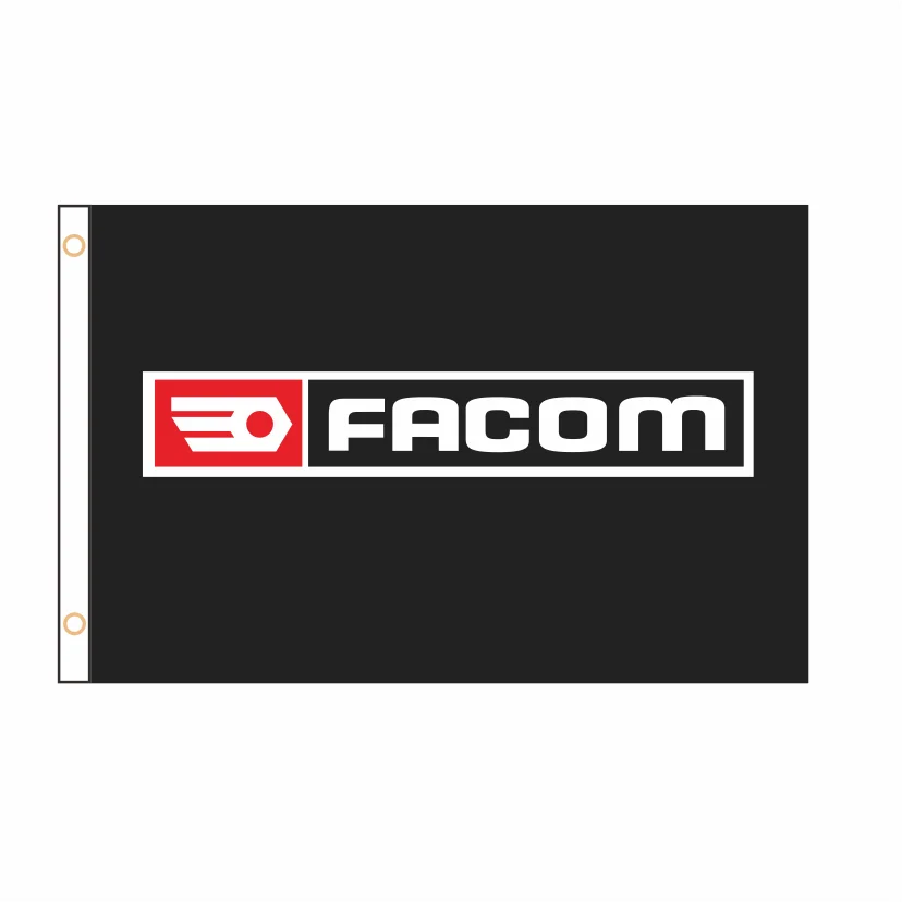 

Free Design Facom Tools Flag Banner 2ft*3ft 3ft*5ft QZ-025 Polyester Sports Advertising Car Decoration Home Gift Party
