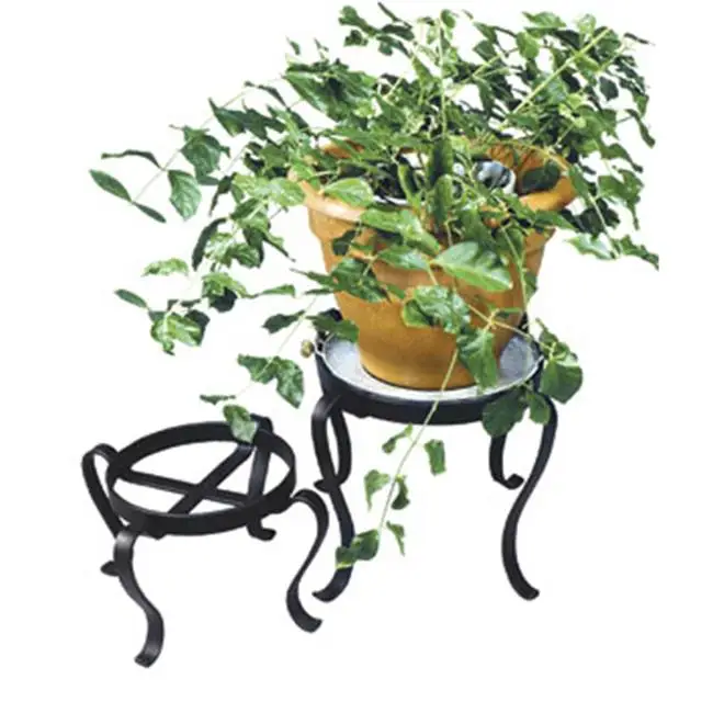 

Achla FB-01 Patio Flowerpot Stand 8 in. H- Black