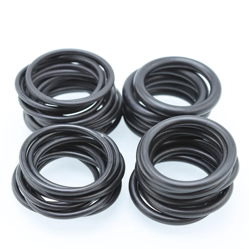 

Резиновые уплотнительные кольца NBR чёрного цвета, набор из 100/20 шт.