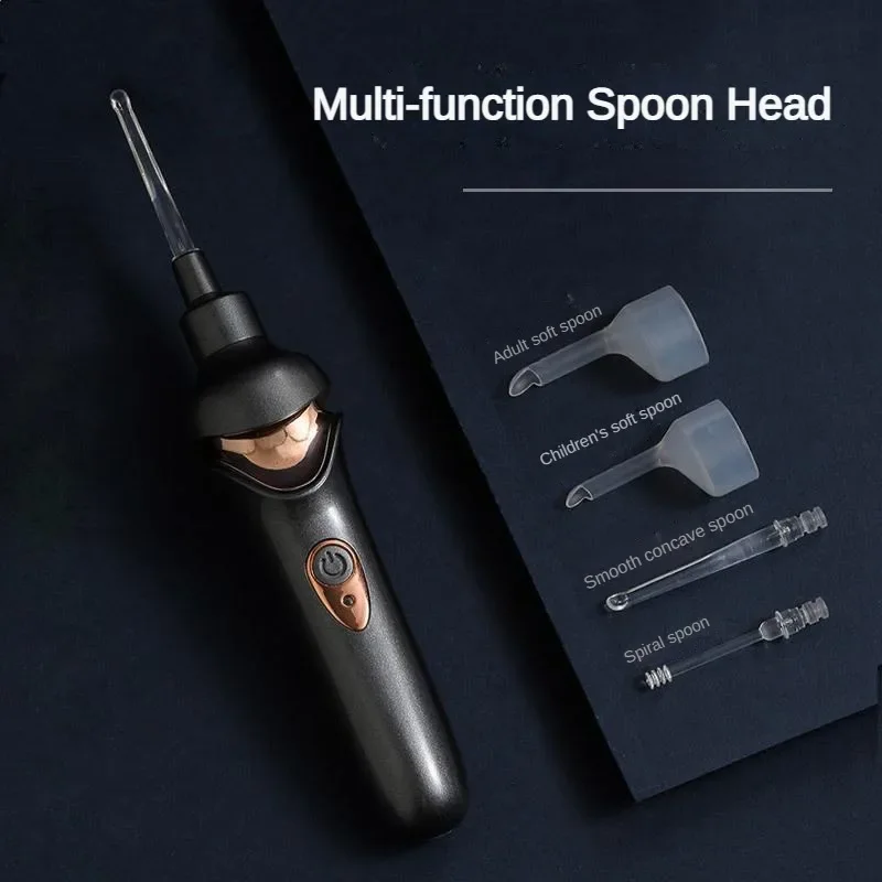 Электрический светящийся ушной вкладыш для детей и взрослых Аккумуляторный