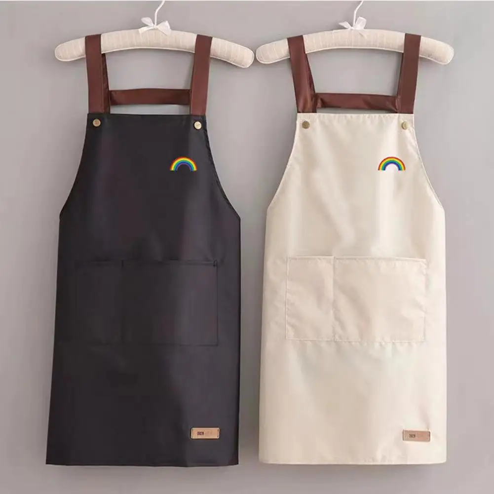 

Fine Workmanship Solid Color Gardening Chef Cooking Apron for Baking