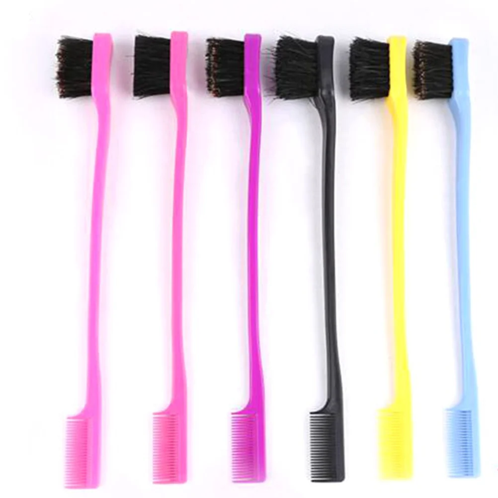 

Brushcomb Eyelash Brow Grooming Trimming Curler Separator Makeup Mascara Trimmin Double Head Tool