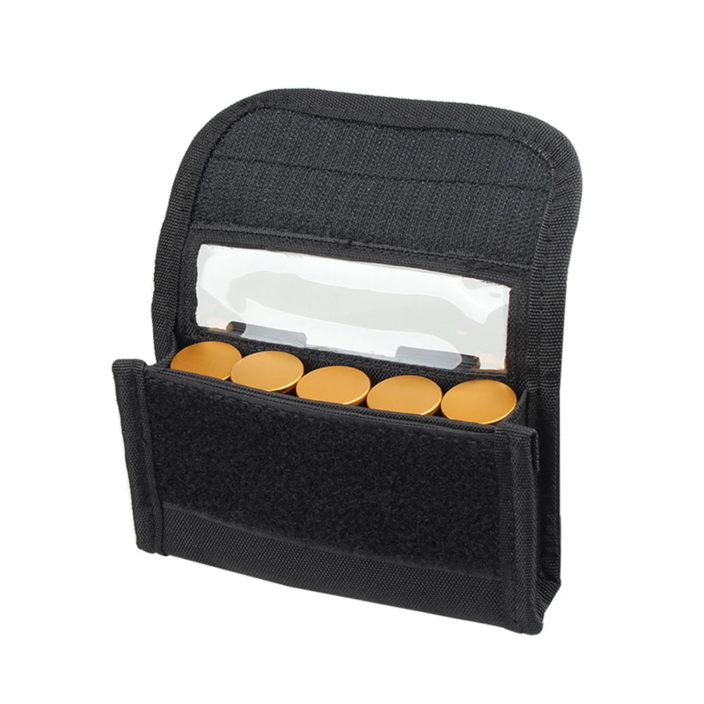 

5 Round Shotgun Shell 12Gauge 20GA Molle Ammo Pouch Military Army Magazine Pouch For Hunting Bandolier Cartridge Holder Bag