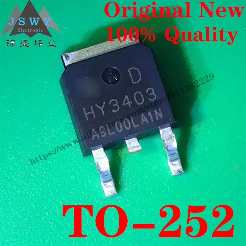 

10~100 PCS HY3403D TO-252 Discrete Semiconductor Rectifier Chip With the for module arduino Free Shipping HFA30PA HY3403D
