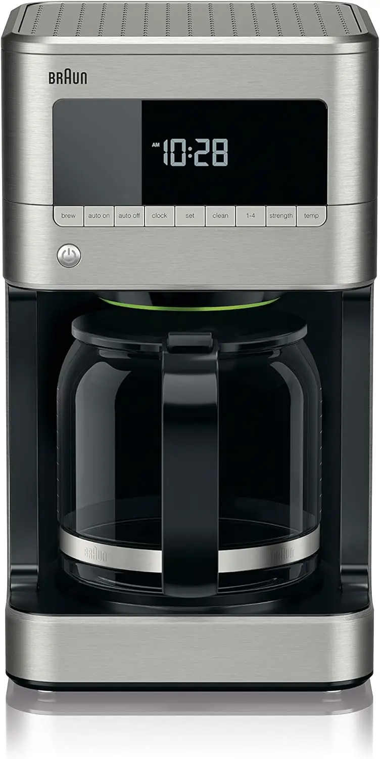 

KF7170SI BrewSense Drip Coffeemaker, 12 cup, Stainless Steel,Black and Silver