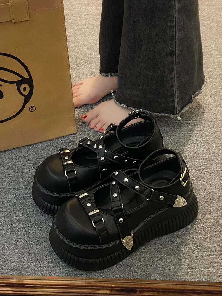 

Туфли-оксфорды женские из экокожи, базовые Туфли-оксфорды, без каблука, Классическая обувь, римская обувь, лето 2023