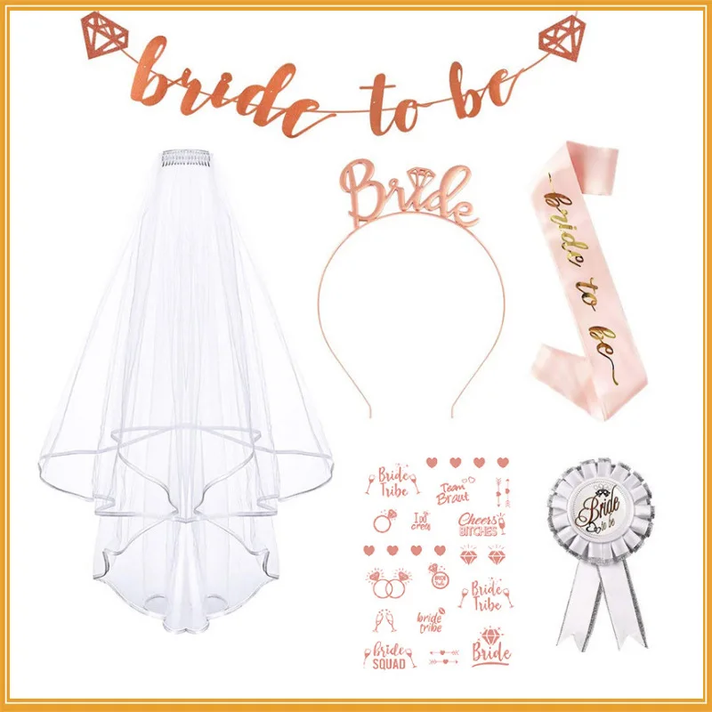 Свадебные украшения для невесты свадебная фата вечеринки атласный пояс