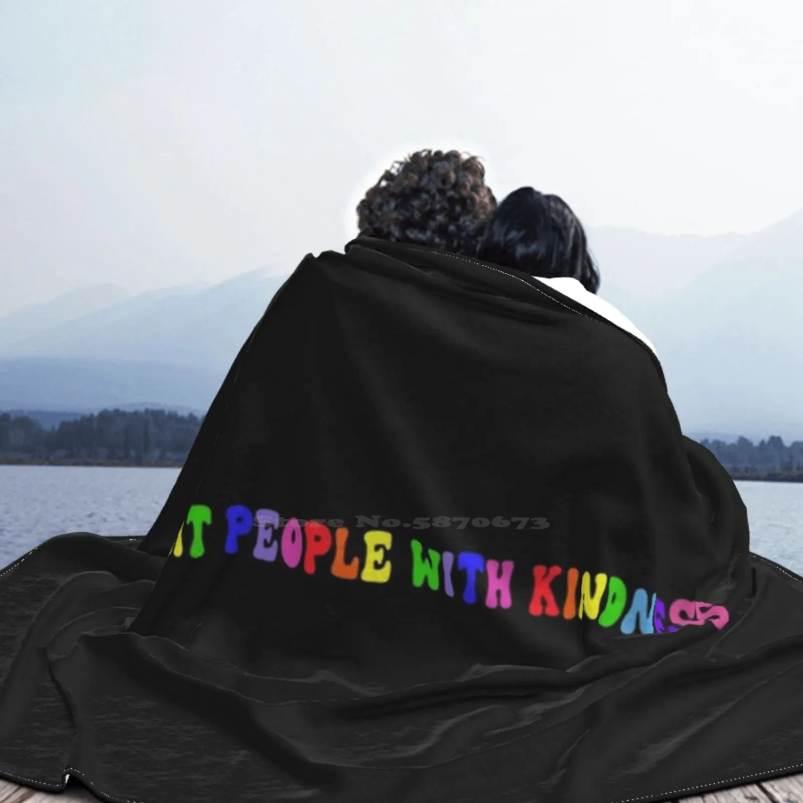 Лакомство людей с добротой Tpwk Цветное четырехсезонное удобное теплое мягкое