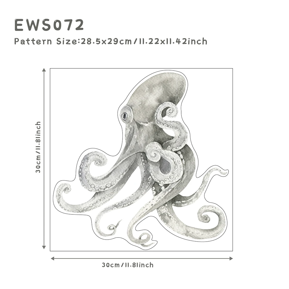 

Самоклеящиеся наклейки на стену "Подводный мир"