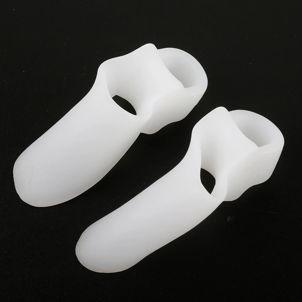 

5Pairs Toe Separator Bunion Corrector Hallux Valgus Orthotics Feet Bone Thumb Adjuster Correction Pedicure Sock Straightener
