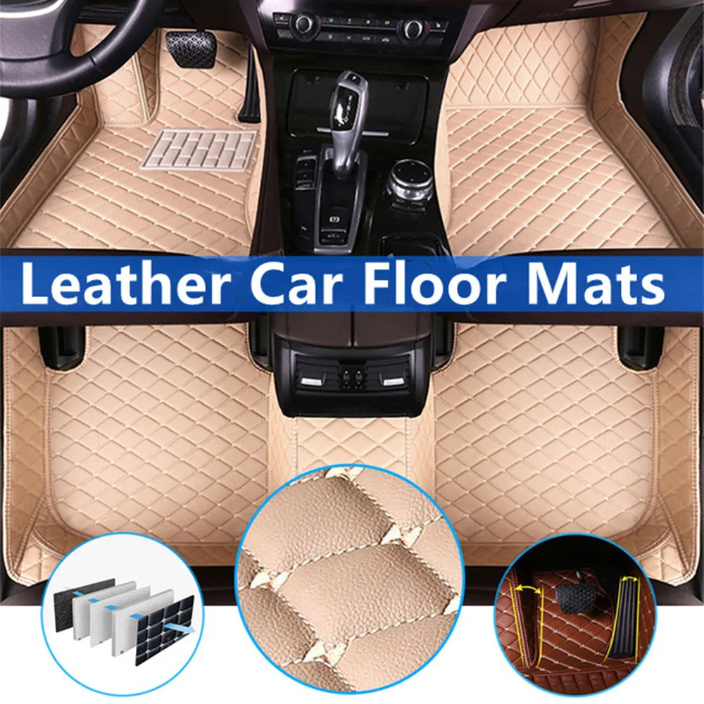 

Car Floor Mats For AUDI A4 2016 2017 2018 2019 2020 Custom Auto Foot Pads Automobile Carpet Cover Interior Accessories