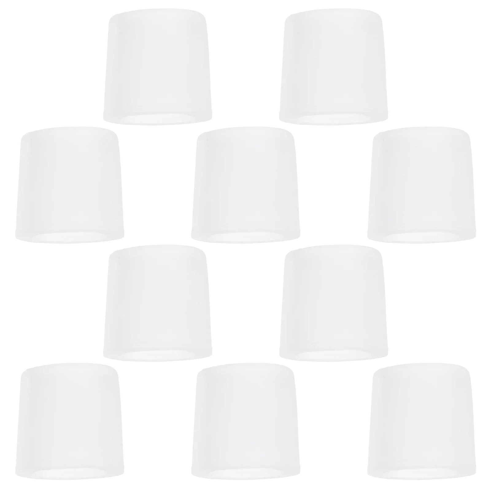 

Toe Sleeves Tubes Protector Tube Cushion Calluses Corn Separatorssilicone Sleeve Protectors Friction Straightener Blister Pads