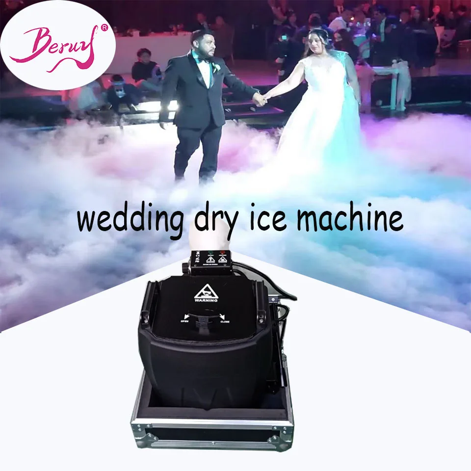 

Beruy3500W Dry Ice Fog Machine Low Fog Machine Party Wedding Concert Stage Effect Equipment Low Fog Dry Ice Machine