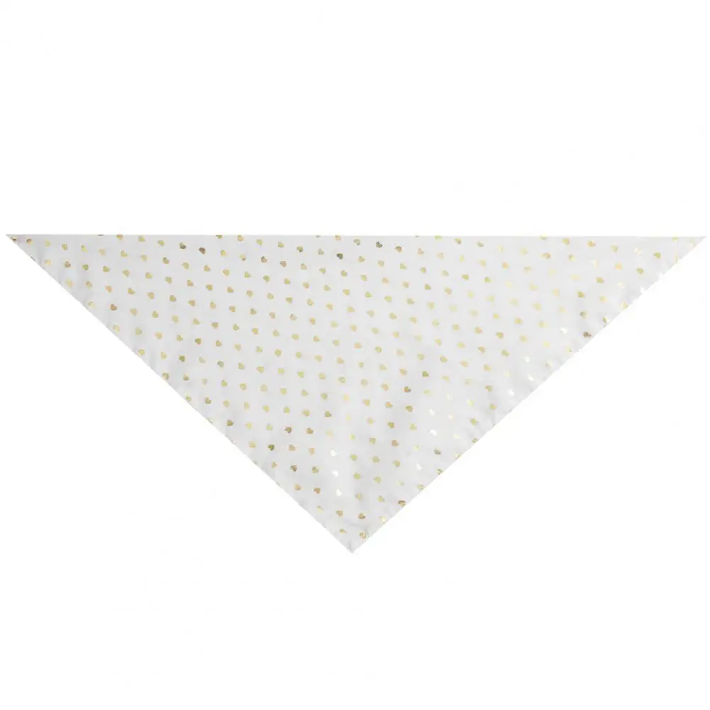 

Симпатичный шарф для собак, компактный шарф для домашних животных, нагрудник с мягкой текстурой, двусторонний шарф для домашних животных