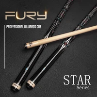 fury pool cue star series 12 5mm tip ht2 maple shaft taco de billar billiards stick professional 12 split naked wrap profession