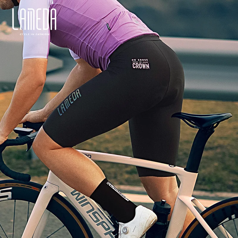 Мужские велосипедные шорты Lameda Нескользящие амортизирующие для мужчин дышащие