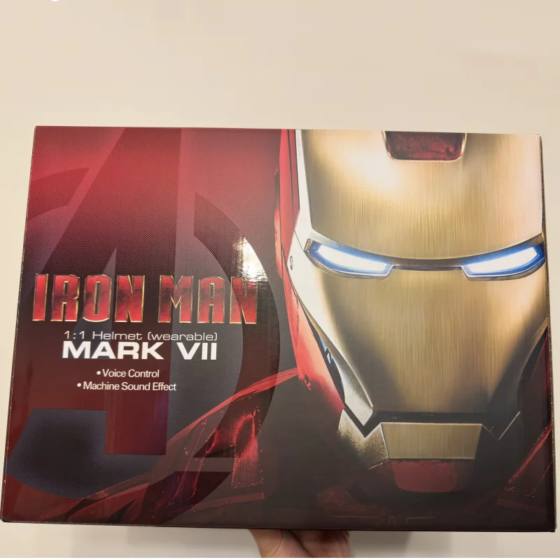 Оригинальный Bluetooth-динамик Marvel Mk7 Железный человек 1:1 шлем электрический пульт