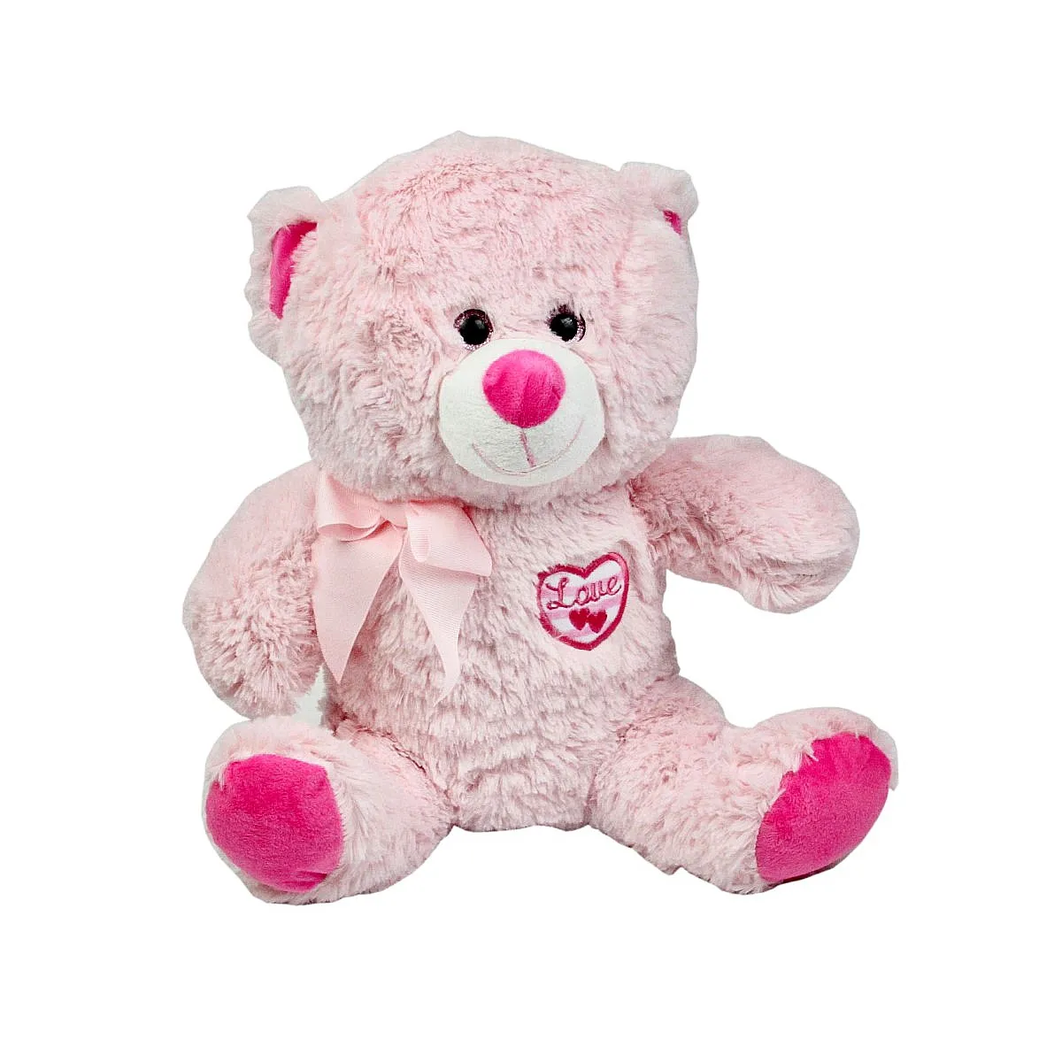 

Плюшевый медведь в форме сердца 35 см