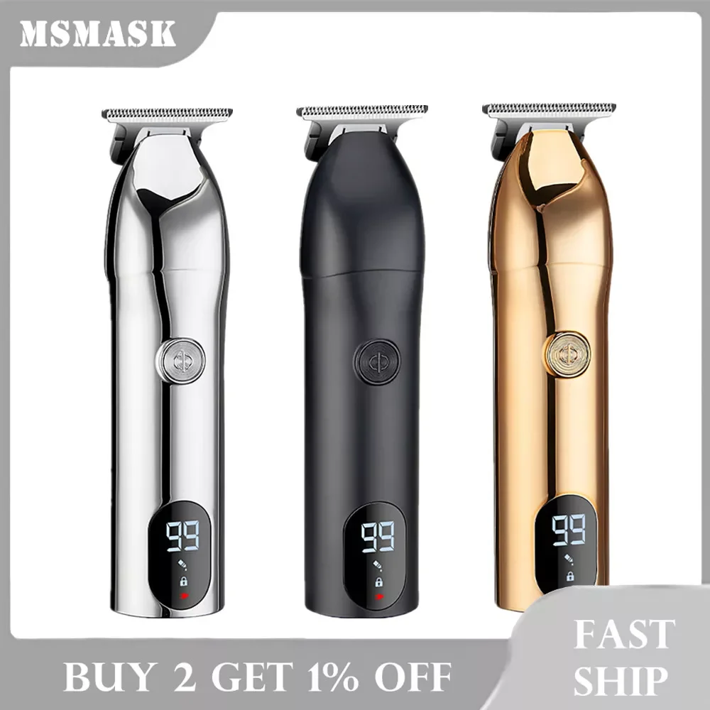 

NEW2023 Rechargeable Hair Clipper Cordless Shaver Hair Trimmer Shaver Men Barber Hair Cutting Machine Professional Hair cutter