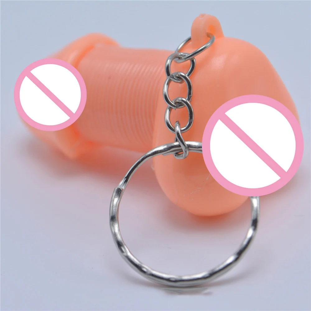 Забавная игрушка-брелок смешной половой член для мальчишвечерние реквизит шуток