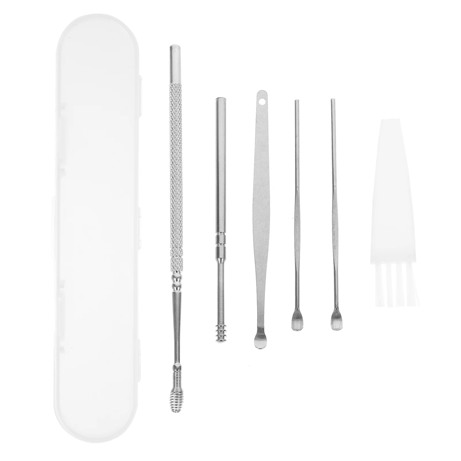 

4 набора, ушные отбойники из нержавеющей стали, инструмент для удаления ушного воска, скребки для ушей